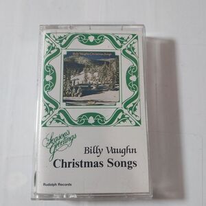 Billy Vaughn Christmas Songs Cassette Rudolph Records.      #33